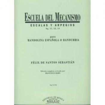 Escuela del mecanismo.Escalas y arpegios Op.11,12,13