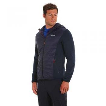 Felpa Slam Act Hybrid Fleece L navy scuro