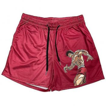 Pantalon Court Fitness Baki Anime