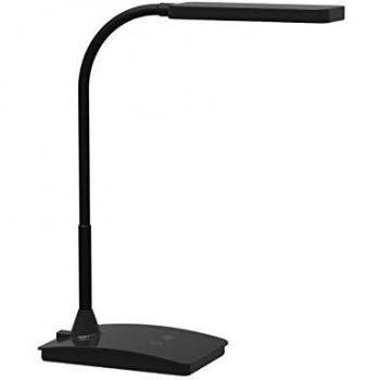 Lampe de bureau LED avec température et intensité d'éclairage réglables noir