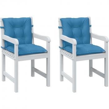 Coussins d’extérieur pour patio, jardin et terrasse – Paquet 2 – Résistant aux intempéries
