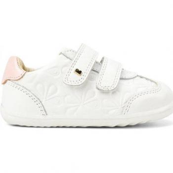 Bobux Step‑Up Sprite en blanc embossé