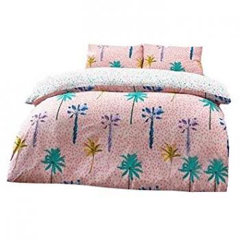 Furn Palmtropolis Tropical Reversible Duvet Cover Set