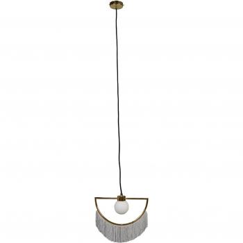 Jupiter Brand Art Deco Ceiling Light Pendant in Polished Brass