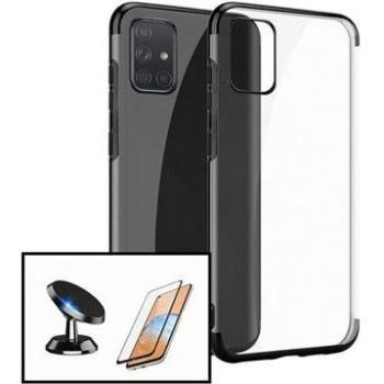 Combo de Vidrio Templado 5D + Funda Slimarmor + Soporte Magnético para Vehículo