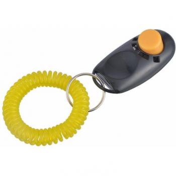 Handheld Dog Clicker Trainer with Strap