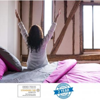 Soft Microfiber Deep Fitted Sheet Anthracite Grey (90 x 190)