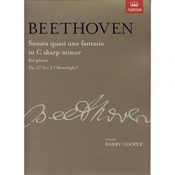 Ludwig van Beethoven Sonata quasi una fantasia in C sharp minor, Op. 27 No. 2 ('Moonlight')
