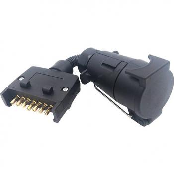 Enchufe Redondo Hembra 7 Pines con Conector Planar 8,27x2,36x2,17