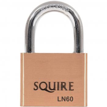Henry Squire Lion Solid Brass 5 Pin Padlock, 60 mm