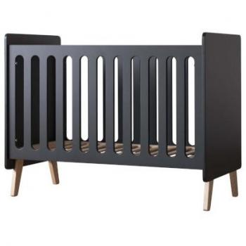 Lit bébé transformable Style Black 70x140