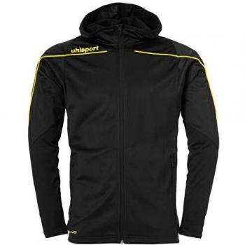 Track Pro 22 Boys’ Jacket – Black & Lime, Size 6‑7