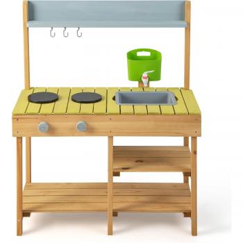 Cucina da Esterno per Bambini con Lavello Staccabile