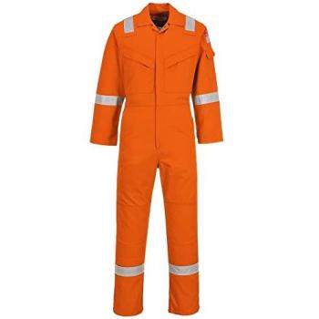Bizflame Plus Combinaison de travail à haute résistance au feu, bleu marine, 3XL, sans métal