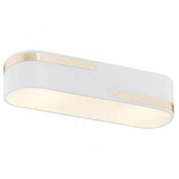 50 cm Toni Surface‑Mount Downlight – Milky White & Gold Accent