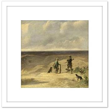 8×8″ White Frame Tavenraat – Caught A Poacher Gallery Piece