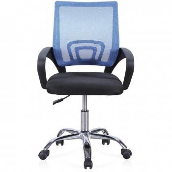 Silla Escritura Juvenil Vera 3D Tejido Azul