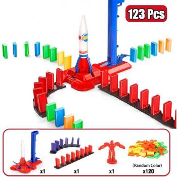 Educational Domino Train Set for Children