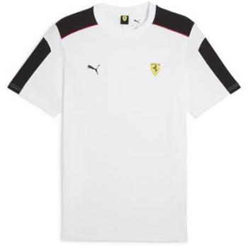 Puma Maglietta a Maniche Corte Ferrari MT7 White
