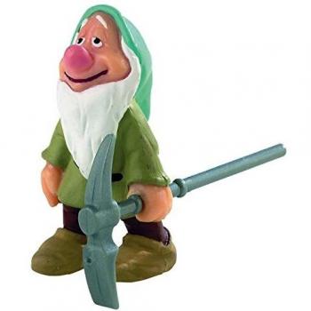 Bullyland Giochi Figura, Walt Disney Biancaneve Nano, Dormiente, Circa 5,5 cm di Altezza, Figurina a Mano Pinta, Senza PVC, per Giocare con l'Immag