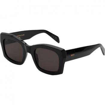 D73 Komori Unisex Sunglasses in Black by Retrosuperfuture
