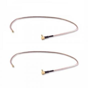 Cavo MMCX‑U.FL 30 cm angolo destro + spina