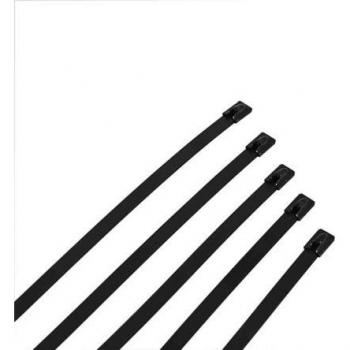 Serre-câble RS PRO Noir 1.2m x 12mm en Acier Inoxydable