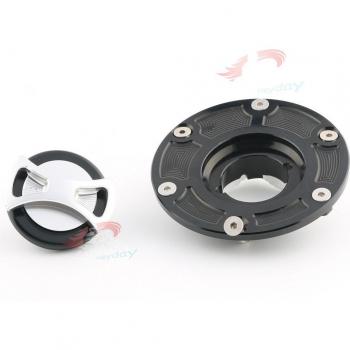 CNC Machined Keyless Gas Cap for Aprilia RS125/RS250 All Years / RSV1000 Mille 1998-2000