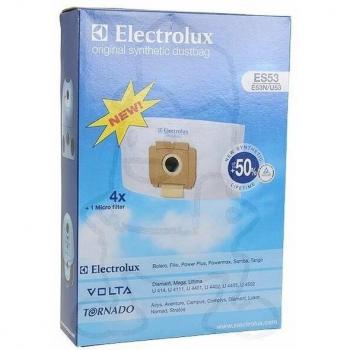 Ensemble 4 sacs + micro‑fibre pour aspirateur Power Plus – ES53 – Electrolux