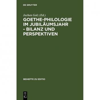 Vitalsource Technologies, Inc. Goethe-philologie Im Jubilaumsjahr