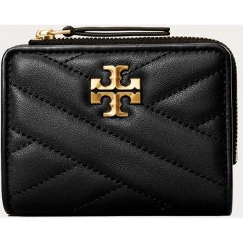 Tory Burch Black Chevron Bi-Fold Wallet