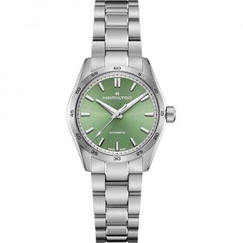 Hamilton Jazzmaster Performer Green Dial Automatic Watch H36105160 100M