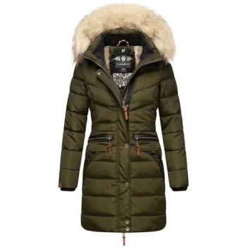 Dames Winterjas Paula Navahoo – Warm, Waterafstotend, Bontkraag
