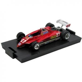 Miniature Collection Brumm 1/43 – Ferrari 126 C2, 2ème Place 1982 (R267)