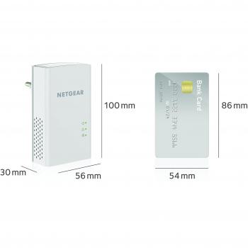 PowerLine AV2 2 Porte Gigabit Netgear 1200 Mbps