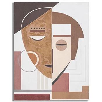 Toile Art Ethnique Visage Mauro Ferretti