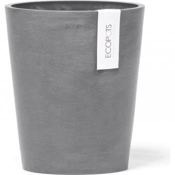 ECOPOTS Morinda Blumentopf Grau für den Innenbereich