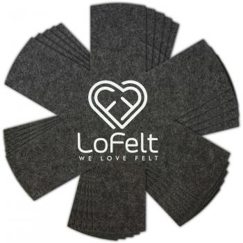 5‑teiliger Pfannenschoner-Set LoFelt® – Anthrazitstern