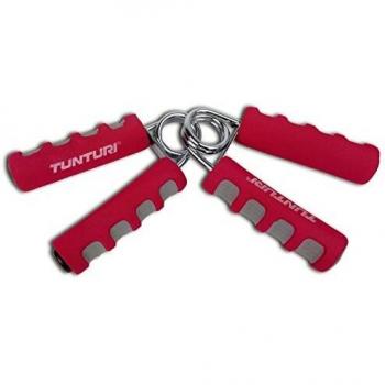Tunturi Roter/Grauer Handtrainer – Passform One Size
