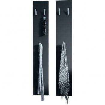 Mètre de Rangement Vladon Noir Mat 140