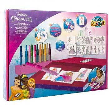 Kit de Colorear Aerógrafo Princesas