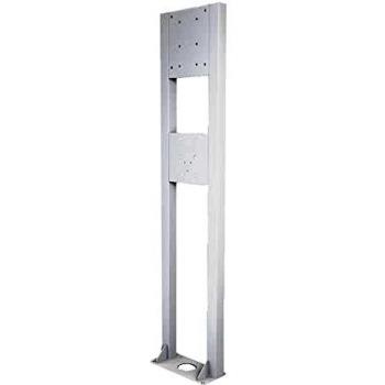A-Tronix Standsäule für Ladestationen aus Edelstahl, weiß