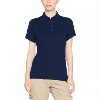 Helly Hansen W Polo Piqué Azul Noche Size Large