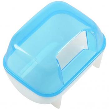 Salle de bain hamster avec sauna et sable 10x7x7cm