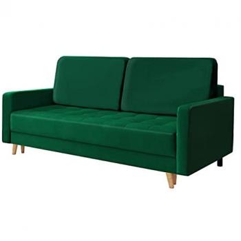 Canapé Scandinave avec Boîte de Literie