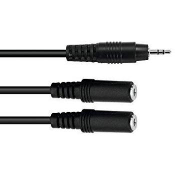 Omnitronic Stereo‑Kabel DJ‑35 3022514D – 1 Male