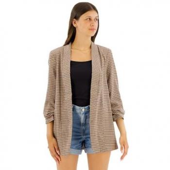 Pieces Blusenblazer »PCBOSELLA 3/4 PRINTED BLAZER NOOS«, mit 3/4 Ärmel