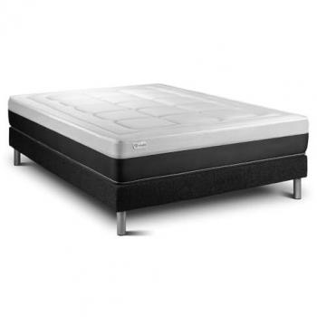 Set Somier Form 135x200 con Muelles y Viscoelástica – Noche Oscura