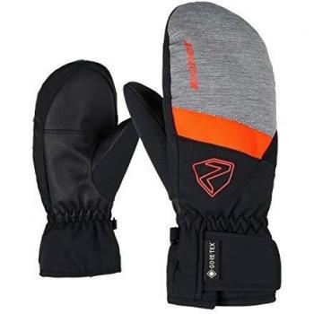 Ziener Levin GTX Winterfäustlinge – Jungenmodell, 6 cm, Dark Melange