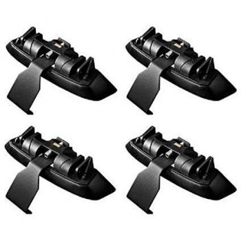 Confezione Yakima YK502W: Attacchi per Tetto (4x) Nero